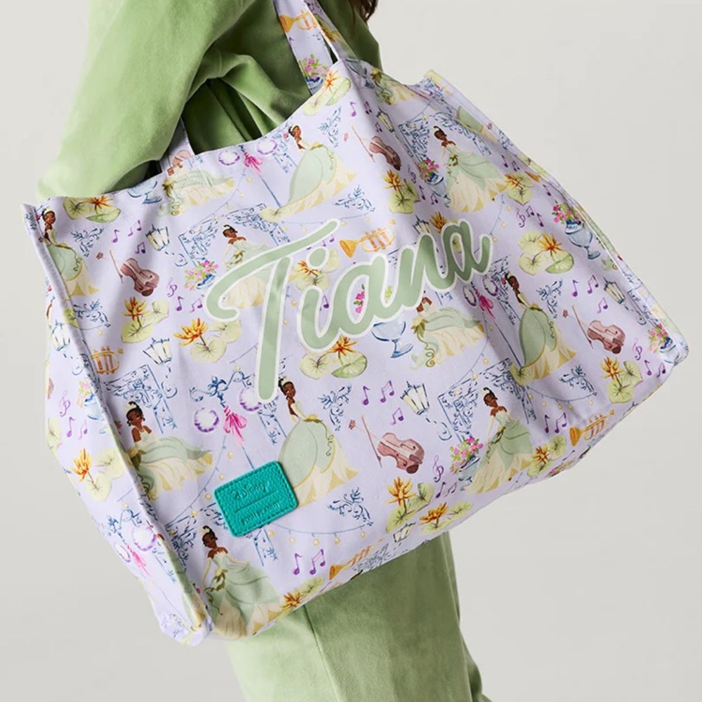 Posh Peanut Disney Princess Tiana Tote Bag - Pastel Multicolor